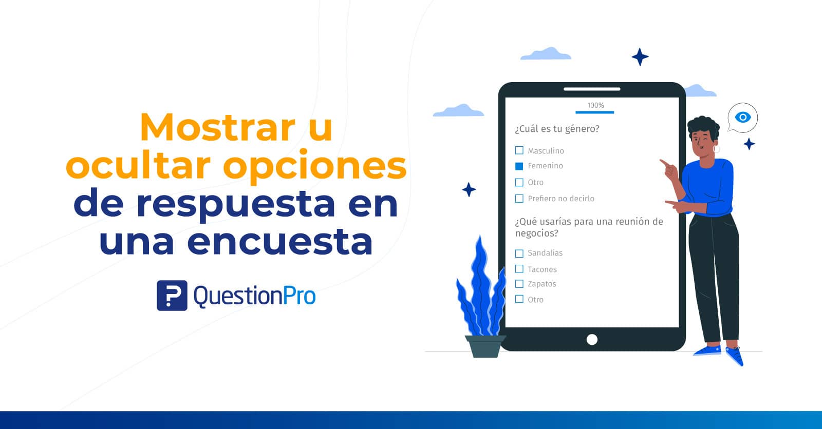 Mostrar U Ocultar Opciones De Respuesta En Una Encuesta Questionpro