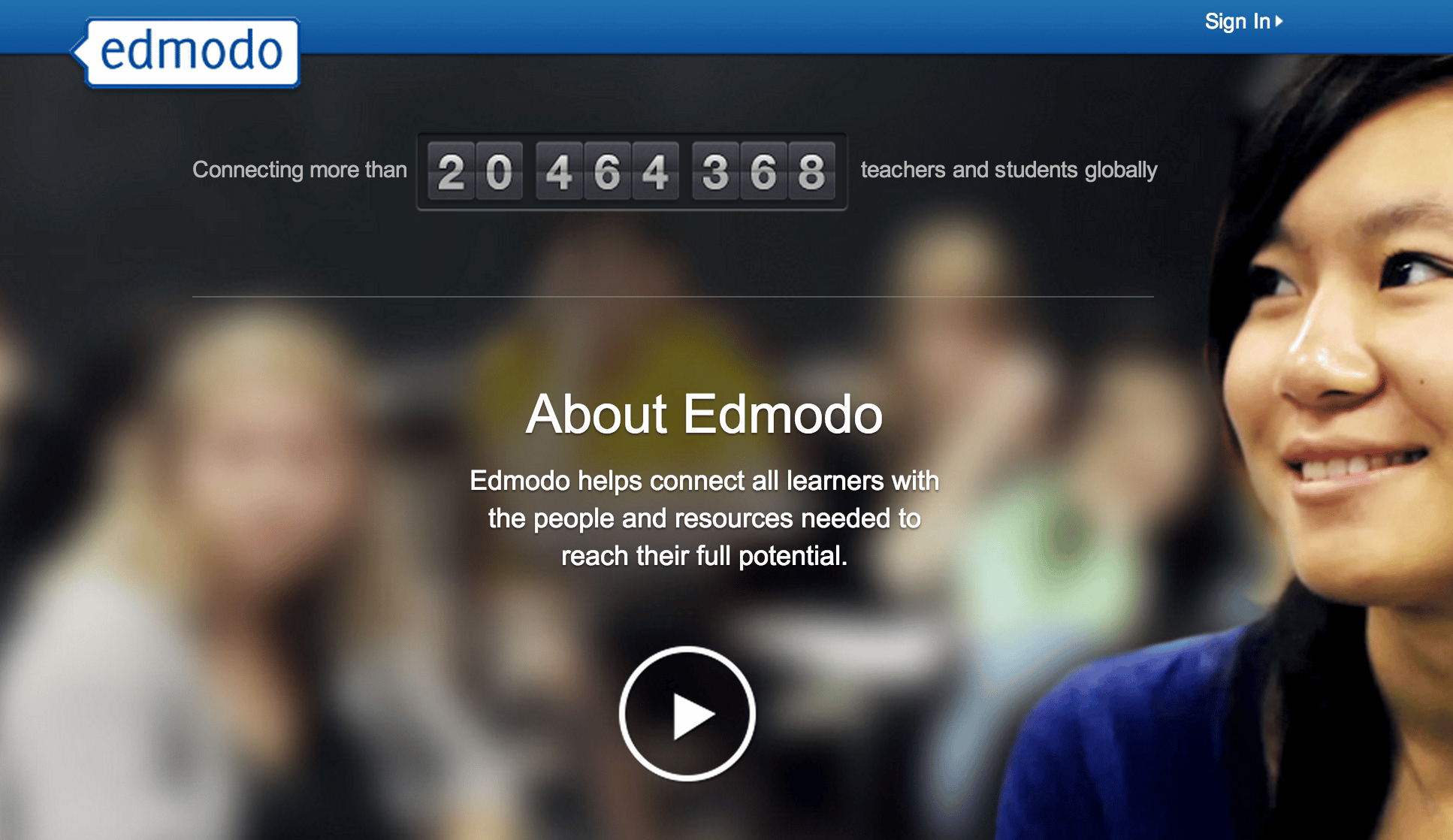 what does the edmodo app do