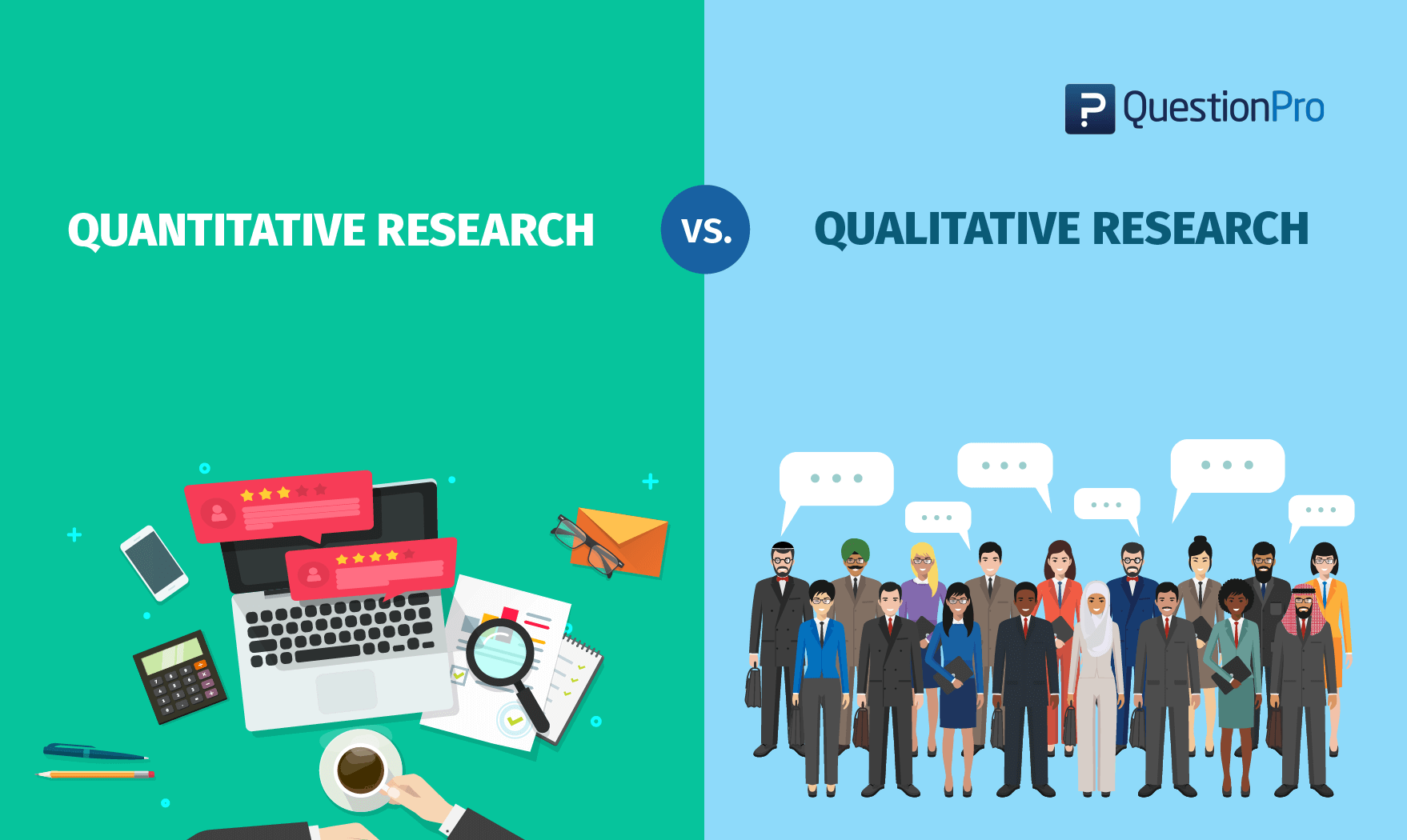 qualitative research and quantitative research examples