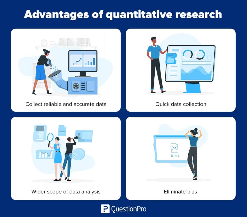 quantitative research uses non statistical