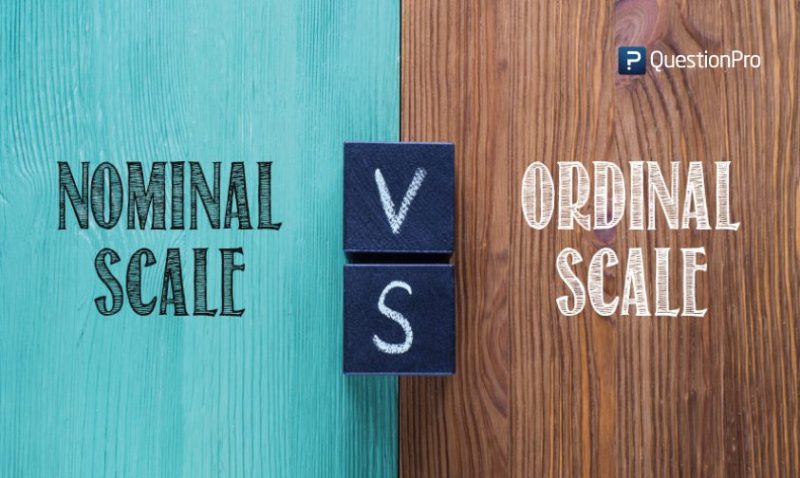 Nominal Vs Ordinal Scale What Is The Difference QuestionPro