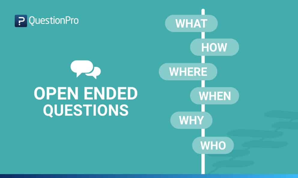 Open Ended Questions Definition Characteristics Examples And Advantages Questionpro
