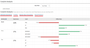 conjoint questionpro csv excel