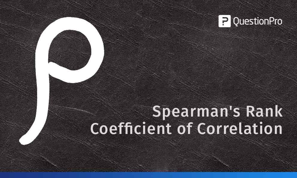 Spearman Correlation Coefficient Definition Formula And Calculation With Example Questionpro