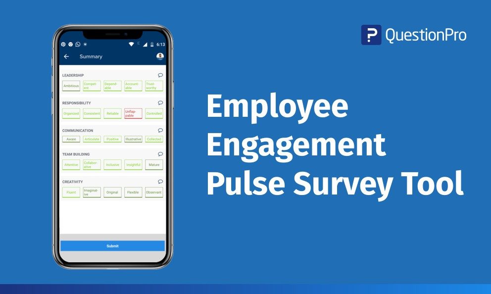 Employee Engagement Pulse Survey Tool | QuestionPro