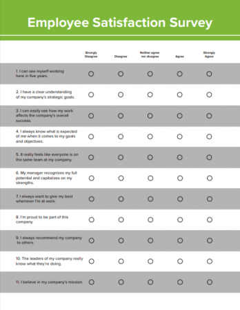 10 amazing human resource survey questions | QuestionPro