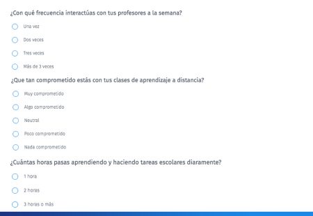 Ejemplos De Cuestionarios Para Profesores Y Alumnos