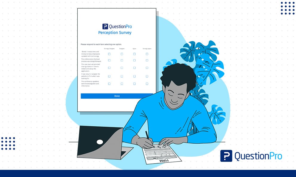 Perception Survey Types Sample Questions Templates QuestionPro