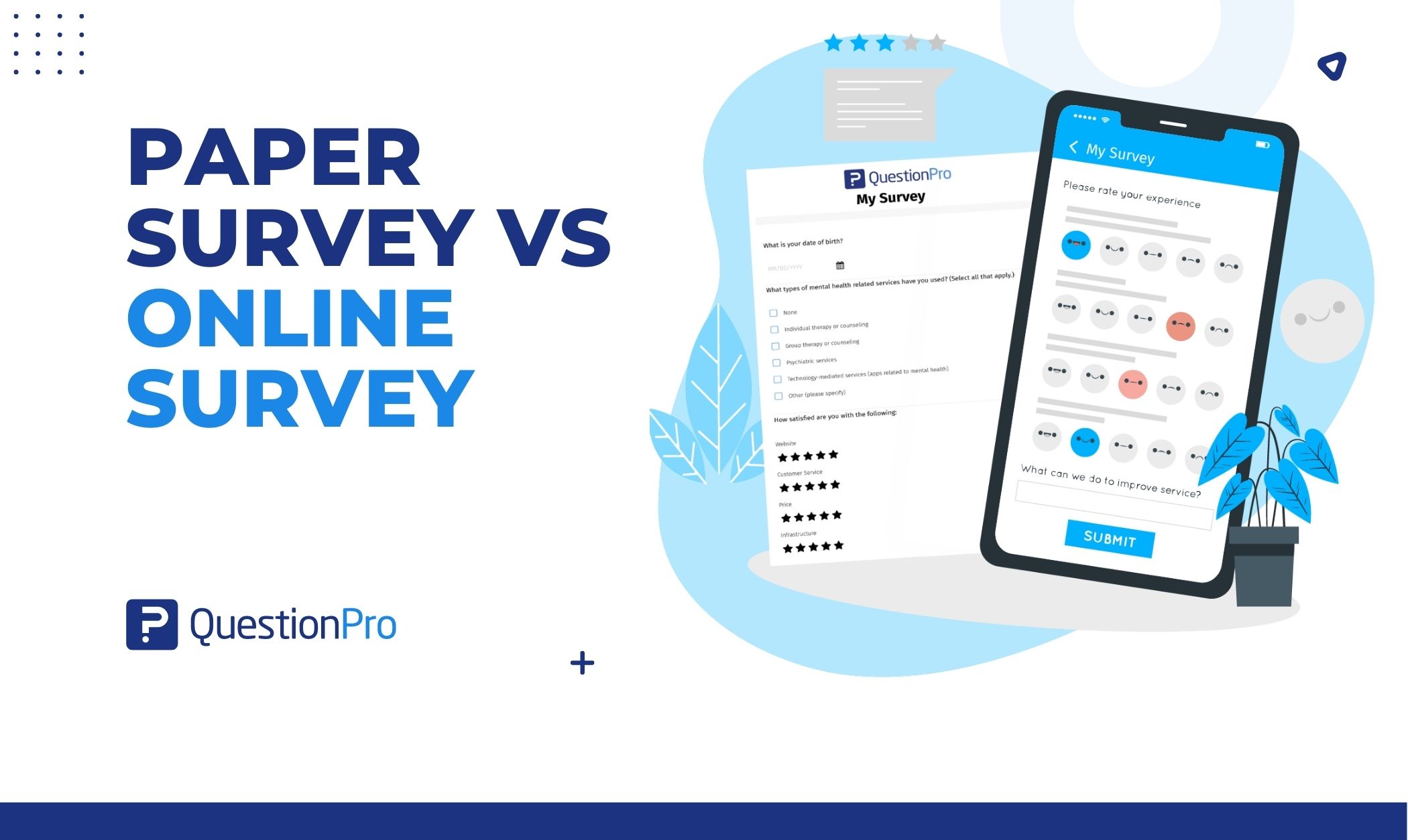 Both a paper survey vs online survey have pros and cons. Learn the comparative difference and choose the effective one to meet your needs.