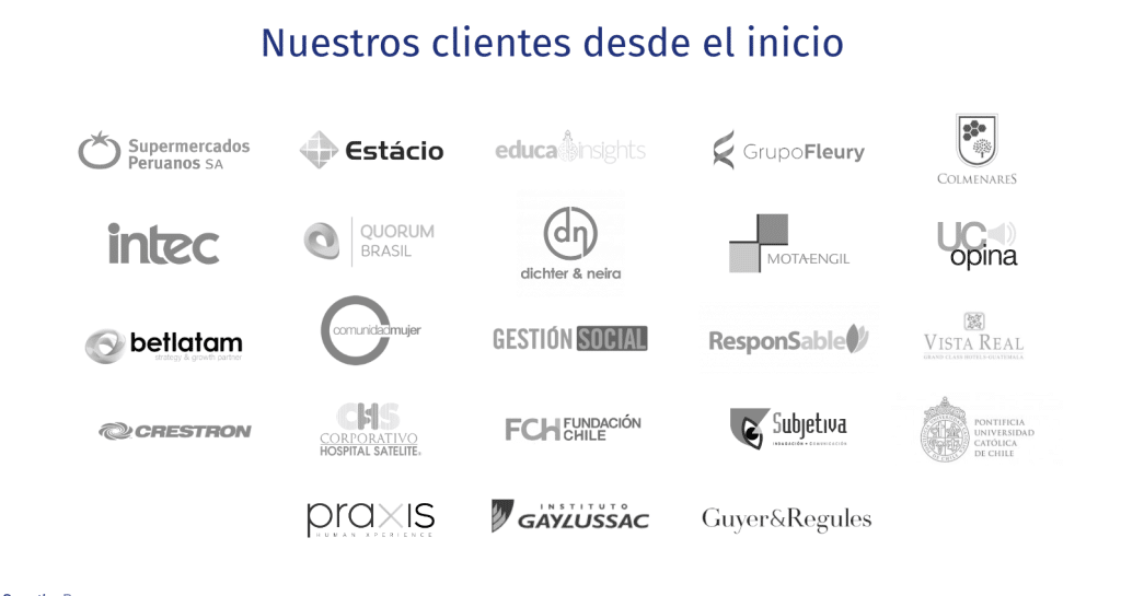 clientes questionpro