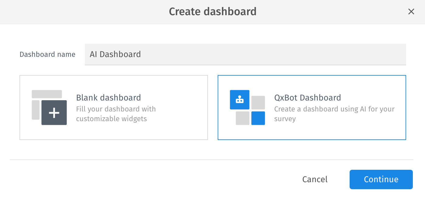 Qxbot-dashboard-questionpro BI