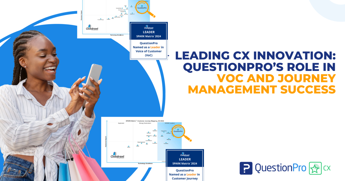 QuestionPro: Leading the Charge in Customer Journey Management and Voice of the Customer Platforms