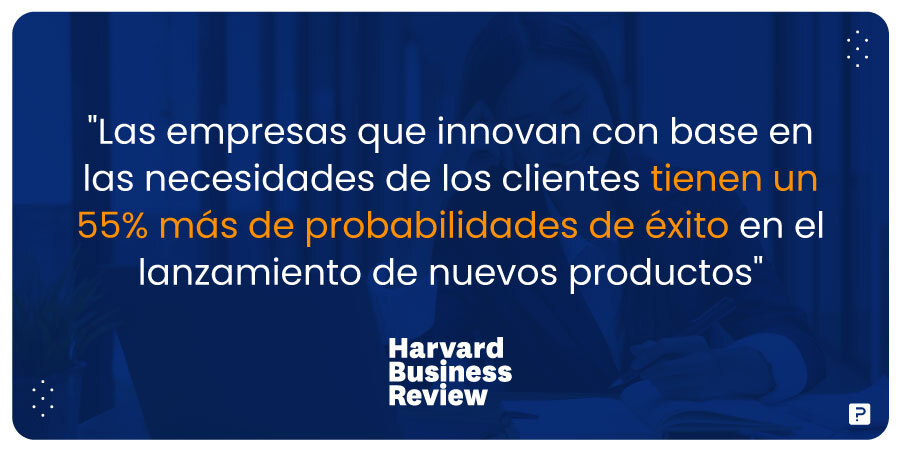 Dato Harvard Business Review para el diseño de la experiencia del cliente