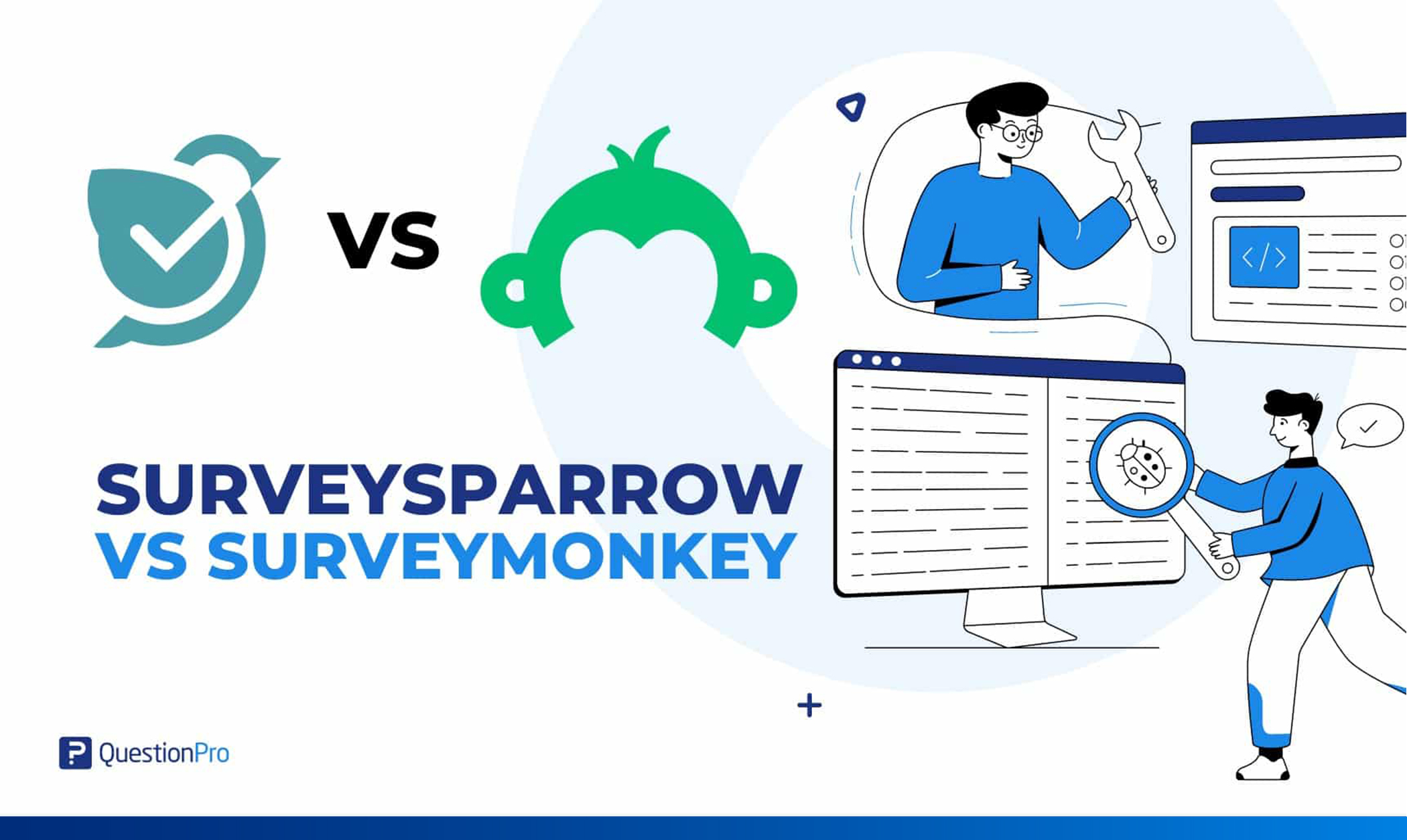 SurveySparrow vs SurveyMonkey: Escoge la herramienta correcta