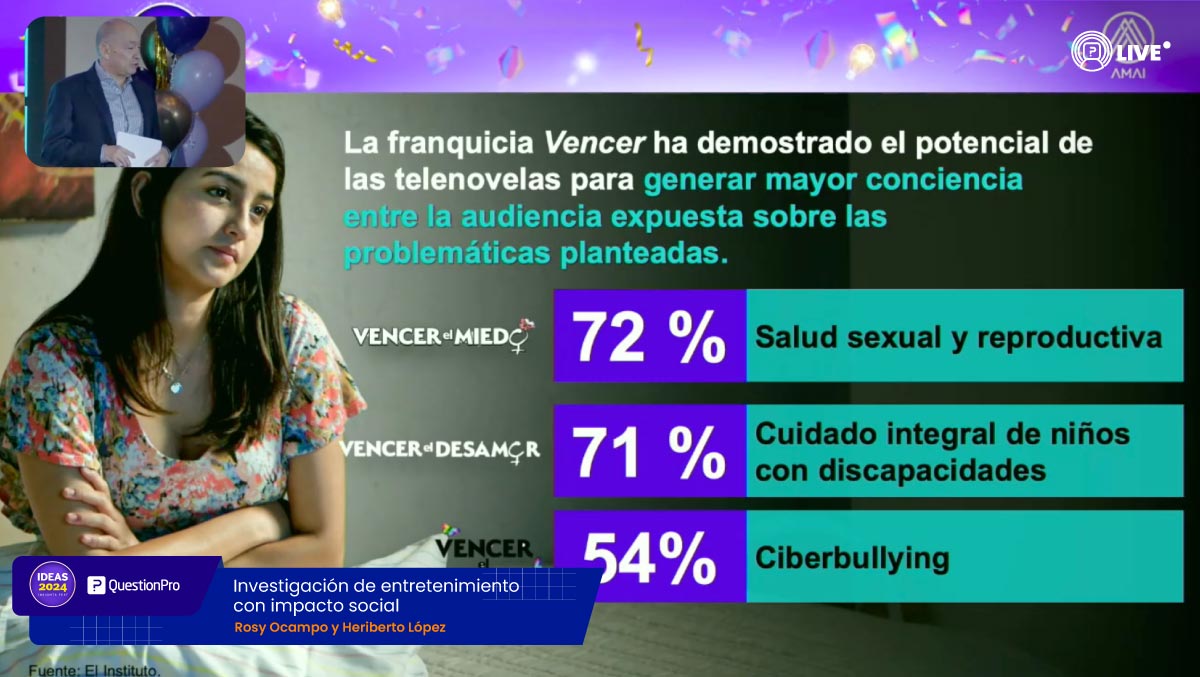 Investigación de entretenimiento con impacto social