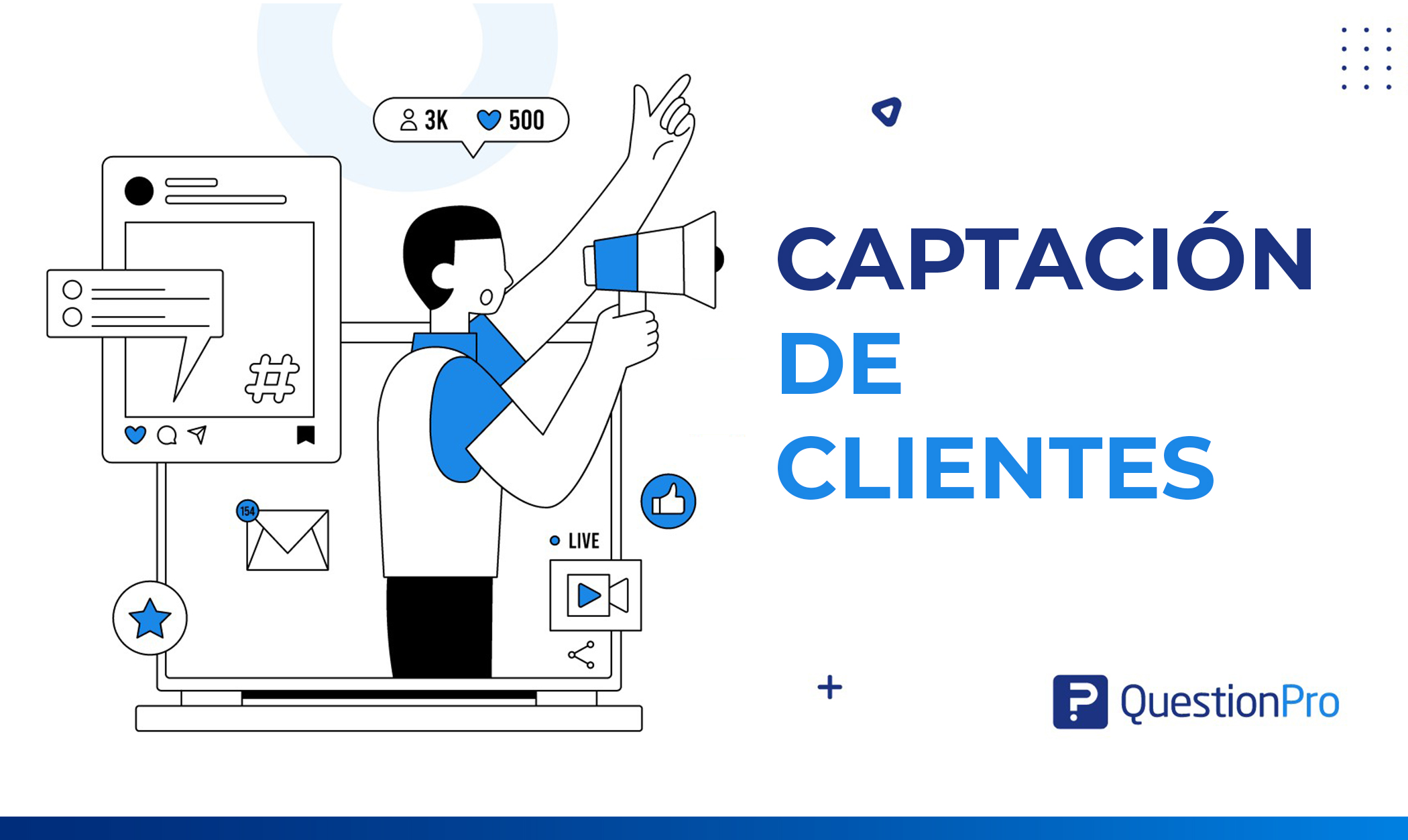 Captación de clientes: Qué es y plataformas para obtenerlos