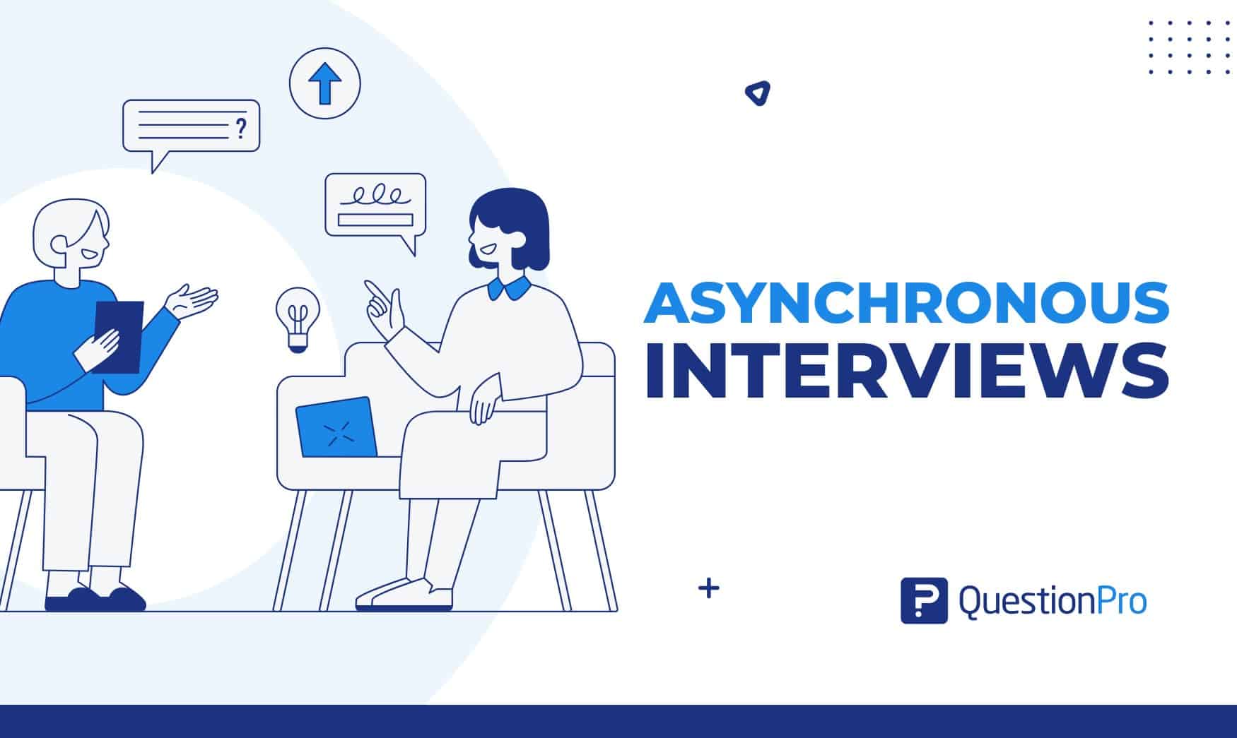 Asynchrone interviews: Wat zijn ze en hoe gebruik je ze?