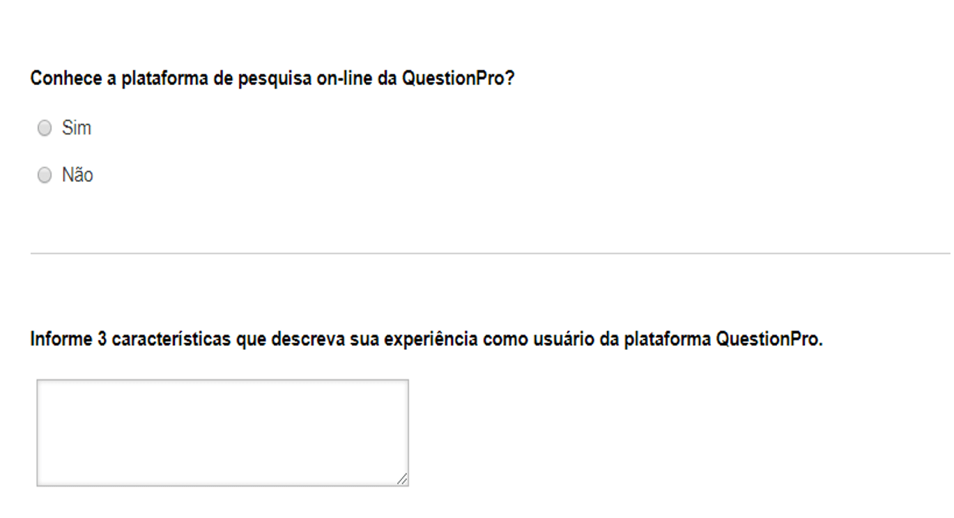 Dados quantitativos | QuestionPro