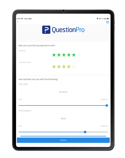Survey Apps For Ipad Android Tablets M!   ore Questionpro - survey app for ipad 2